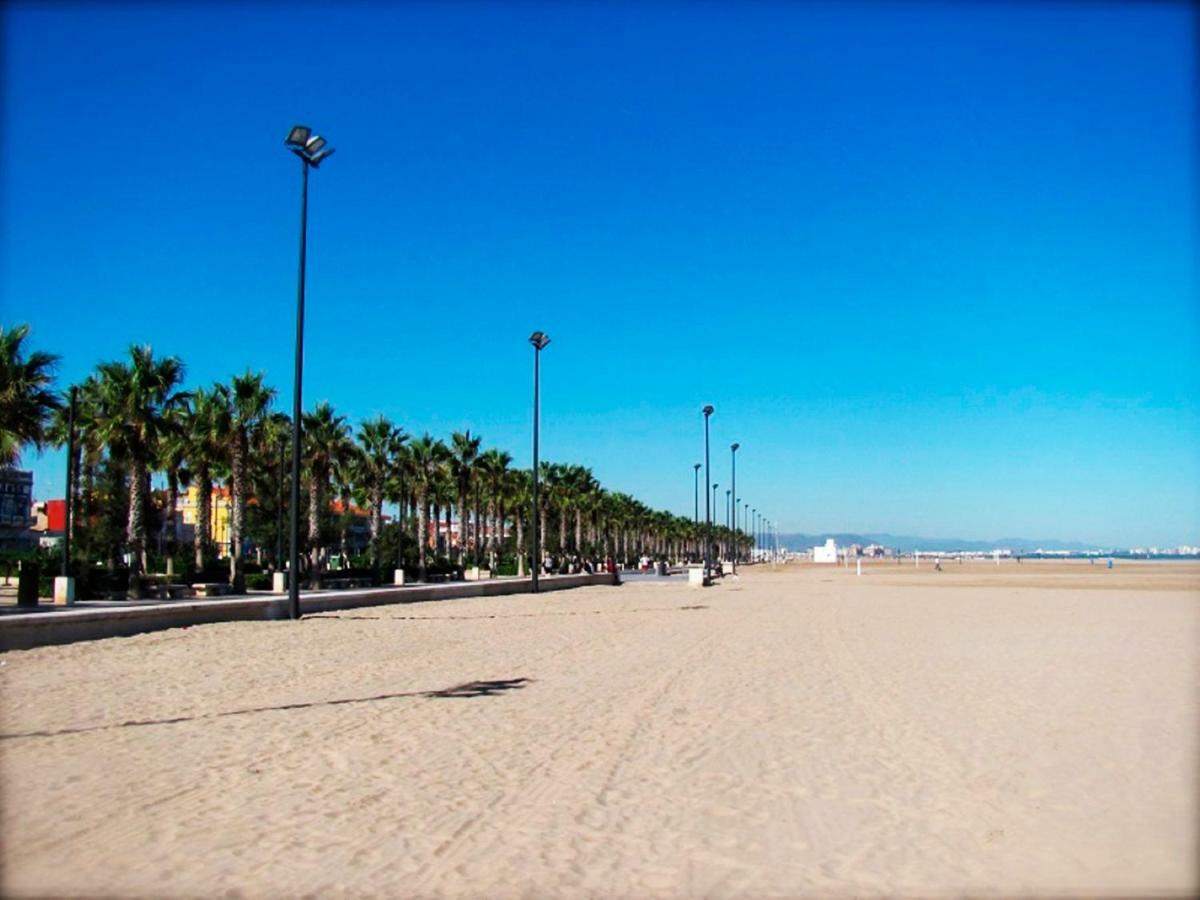 Arrendamiento De Temporada En Ruzafa Apartman Valencia Kültér fotó