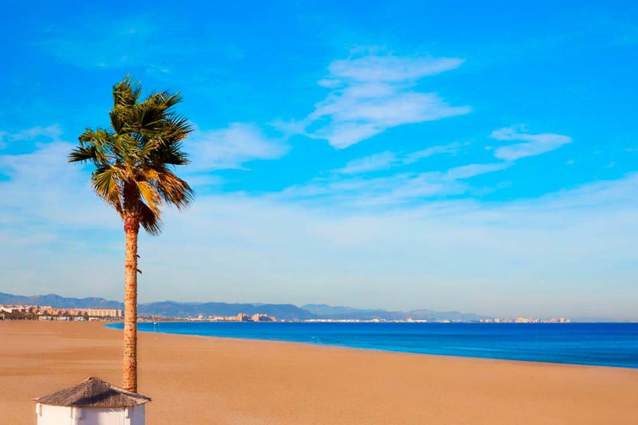 Arrendamiento De Temporada En Ruzafa Apartman Valencia Kültér fotó